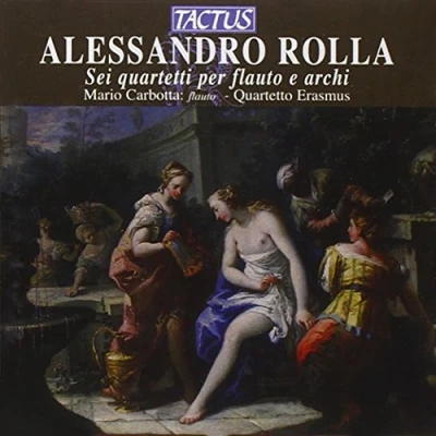 Afbeelding van Mario Carbotta &amp; Quartetta Erasmus Rolla: Six Quartets For Flute (CD)