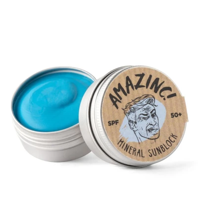 Afbeelding van Amazinc! Mineral Sunblock SPF50 Shallow Blue