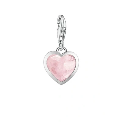 Afbeelding van Thomas Sabo Liefde en genegenheid hanger collectie, Sterling zilver, Synthetische saffier