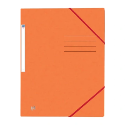 Image de Oxford Top File+ farde à élastique en carton A4 orange