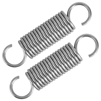 Afbeelding van GUNGY Set van 2 trekveren met roestvrijstalen haken, 80 mm, buitendiameter 20 draaddiameter 2,5 maximale trekkracht 13 kg, x mm