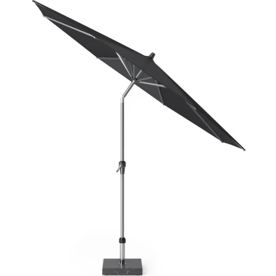 Afbeelding van Platinum Riva Premium Parasol 300 Faded Black Zwart Parasols