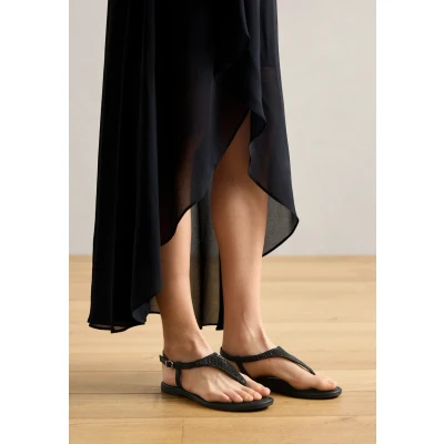 Afbeelding van Tamaris Teensandalen, Dames, Maat: 41, Black glam Schoenen
