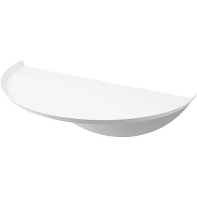 Afbeelding van Yamazaki Wandplank Halfrond Tower Wit