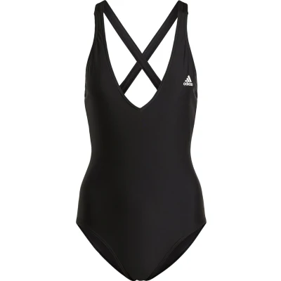 Afbeelding van adidas Sportswear 3STRIPES Badpak, Dames, Maat: 36, Black/white
