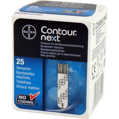Afbeelding van Contour next teststrips 25 stuks