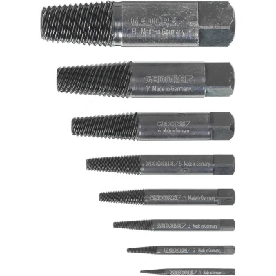 Afbeelding van Gedore 8551 8 delige linkse tapset M3 M45