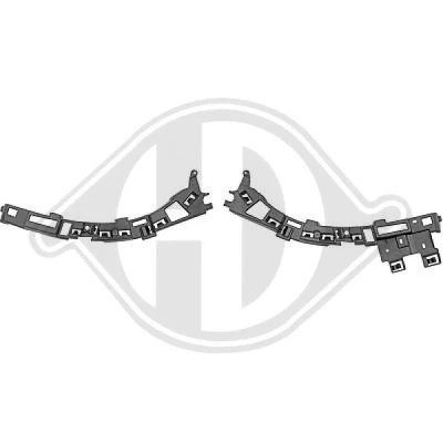 Afbeelding van DIEDERICHS 4014664 Bumper deelkit