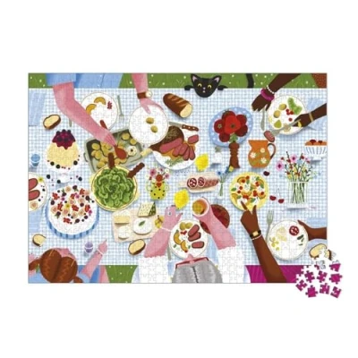 Afbeelding van Janod Kidult Puzzel Het Familiediner 1000 Stukjes Geschikt Vanaf 8 Jaar