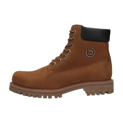 Afbeelding van bugatti 321 ANV30 laarzen met koude voering voor heren, Mid Brown Black