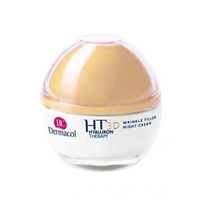 Afbeelding van Dermacol Hyaluron Filler Therapy 3D Wrinkle Night Cream Remodeling 50ml