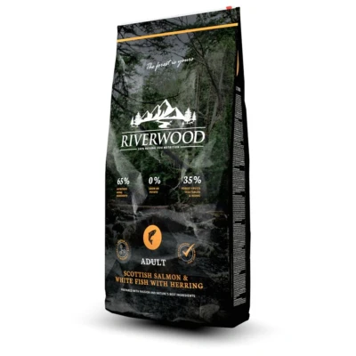 Afbeelding van Riverwood Adult Scottish Zalm&amp;Witvis Hondenvoer 12 kg