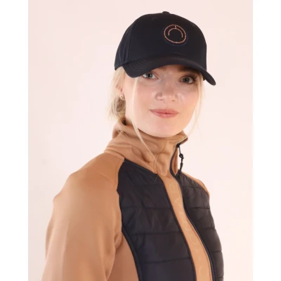 Image de Montar Casquette Crystal Beige Logo Noir One size