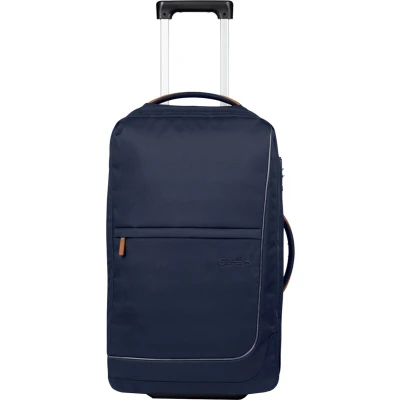 Afbeelding van Satch Flow M Check In Trolley pure navy Zachte koffer