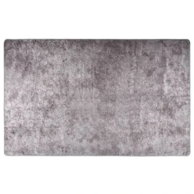 Afbeelding van vidaXL Tapis Lavable Antidérapant Moquette d&#039;Entrée de Sol Paillasson Couloir 160x230 cm Gris