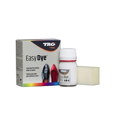 Afbeelding van TRG Easy Dye voor schoenen en accessoires van leer canvas, Wit.