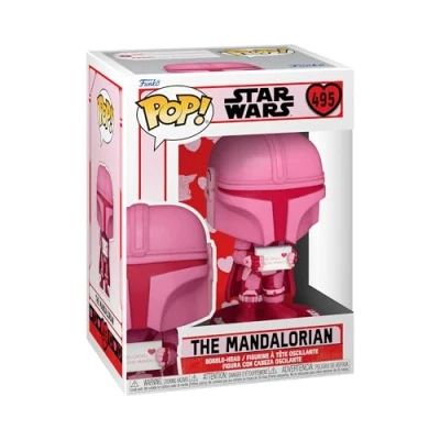 Image de Figurine Funko Pop Star Wars Valentines Edition Mandalorian