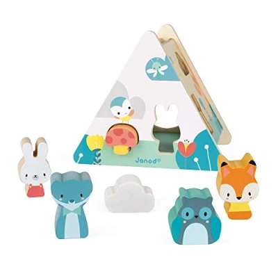 Image de Jeu d’éveil Janod Boîte à Formes Pure