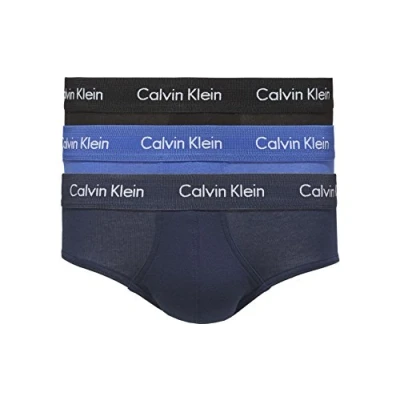 Afbeelding van Calvin Klein Underwear HIP Brief 3 PACK Slip, Heren, Maat: Small, Grey