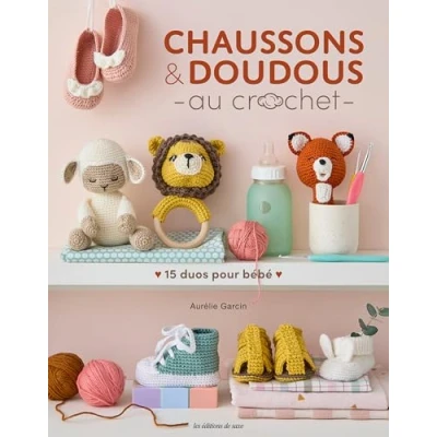 Afbeelding van CHAUSSONS ET DOUDOUS AU CROCHET