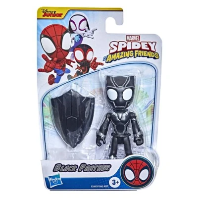 Image de Figurine Spidey And His Amazing Friends Hasbro Black Panther Noir