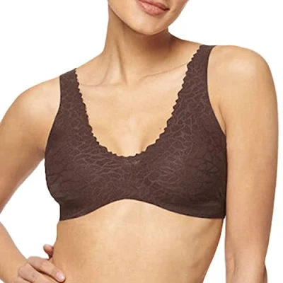 Image de Sloggi Bralet pour femme, Marron ébène, XL