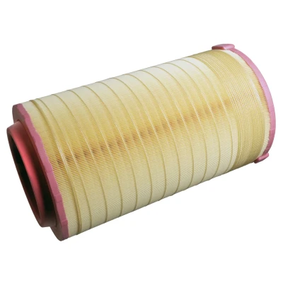 Afbeelding van FEBI BILSTEIN 171043 Luchtfilter 476 267 Filter insert voor stofrijke omstandigheden MAN: TGS