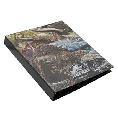 Afbeelding van Jurassic World Ordner met 4 ringen, map, schoolbenodigdheden, meerkleurig, officieel product (CyP Brands)