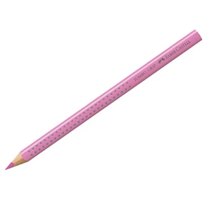 Afbeelding van kleurpotlood Faber Castell Jumbo GRIP 19 magenta licht