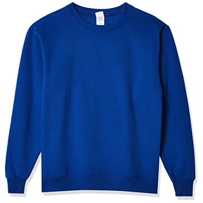 Afbeelding van Hanes Sweatercosmart/EcoSmart/Sudadera Ecosmartecosmart / Moletom Ecosmart trainingspak (3 pack) unisex, Blauw Deep Royal, 5XL, Geschikt voor het hele jaar