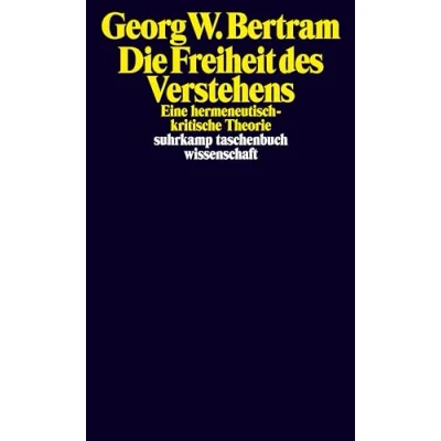 Afbeelding van Die Freiheit des Verstehens