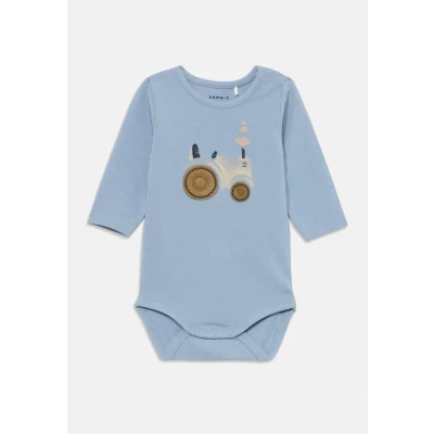 Afbeelding van Name It baby jongens romper LIFE Blue Maat 74