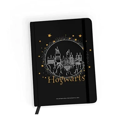 Afbeelding van ERT GROUP Origineel en officieel gelicentieerd Harry Potter notitieboek 036 zwart, gelinieerd papier, A5