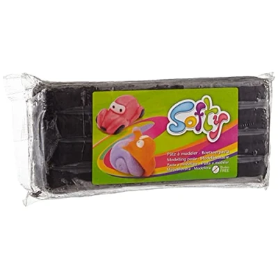 Afbeelding van Darwi Boetseerpasta Softy Zwart