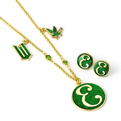 Afbeelding van Wicked Elphaba Necklace and Stud Earrings Gift Set
