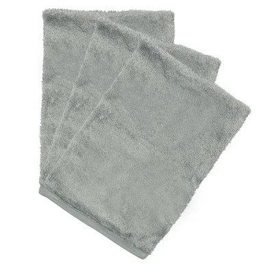 Afbeelding van Washandjes Moon Blue set van 3 Timboo