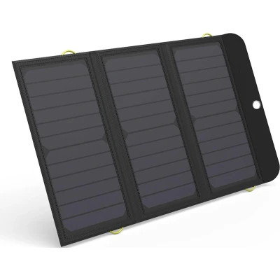 Afbeelding van Sandberg Zonnelader (6000 mAh, 21 W, 22.20 Wh), Powerbank, Zwart