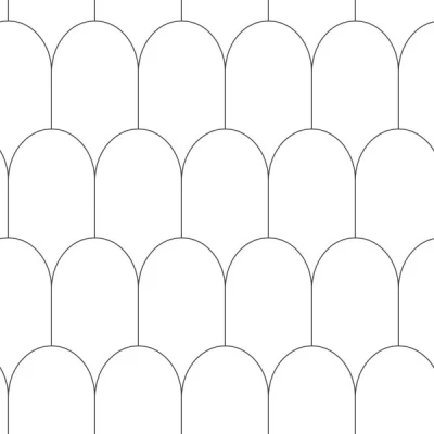 Afbeelding van ESTAhome behang art deco motief wit en zwart 139140 0,53 x 10,05 m