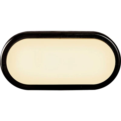 Afbeelding van Nordlux Cuba Energy Oval 2019181003 LED buitenlamp (wand) 14 W Zwart