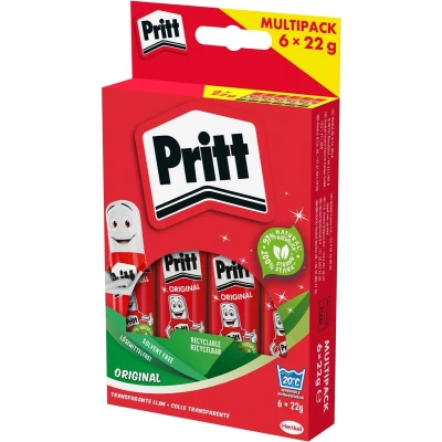 Afbeelding van Pritt plakstift 6 x 22 g