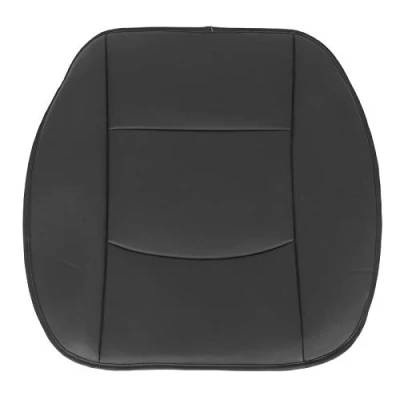 Afbeelding van Aramox Autostoelhoezen Alleen Voorstoelen, Voorstoelen Bestuurderszijde PU Lederen Pads Vervangingskussen Beschermhoezen voor SUV Sedan 4 deurs (zwart)