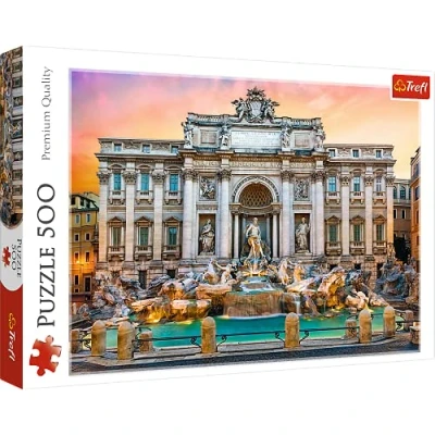 Afbeelding van Trefl Trevi Fontijnen Rome puzzel 500 stukjes
