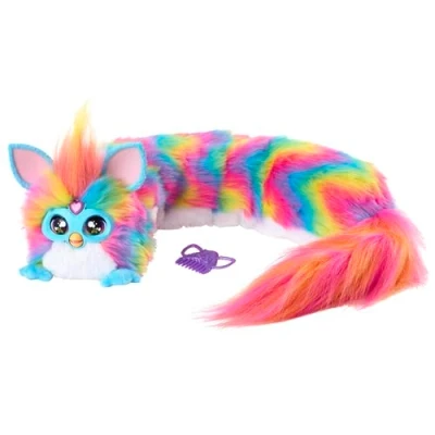 Afbeelding van Interactieve knuffel Hasbro Dj Furby Rainbow