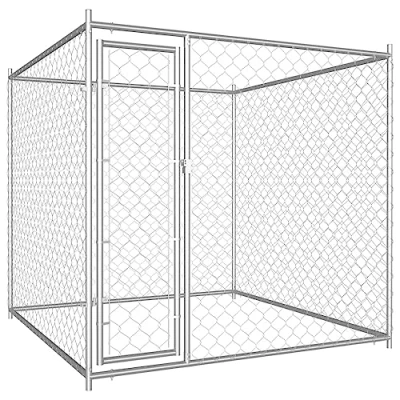 Afbeelding van vidaXL Hondenkennel voor buiten 193x193x185 cm