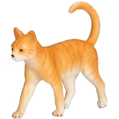 Afbeelding van Mojo Pets speelgoed Kat Ginger Gestreept 387283