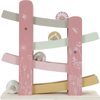 Afbeelding van Little Dutch Rollerbaan Flowers Pink