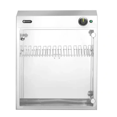 Afbeelding van Uv Sterilisator, Geschikt voor 14 Messen, Timer tot 60 Minuten, 510x160x(H)610mm Hendi
