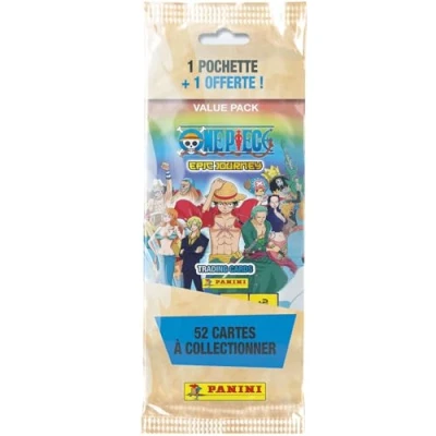 Image de Fat Pack 1 Poch Achetée + Offerte Panini One Piece 52 Cartes