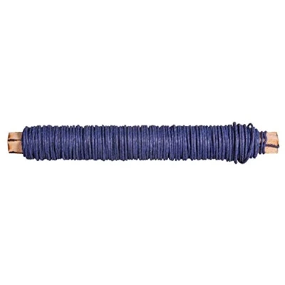 Afbeelding van Rayher 24116384 papierdraad 0,55 mm diameter op houten rol 50 g ca. 20 m superhelder knutseldraad