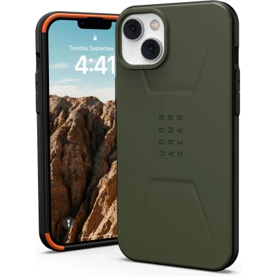 Afbeelding van UAG Civilian Mag Hoesje iPhone 14 Plus olijfgroen
